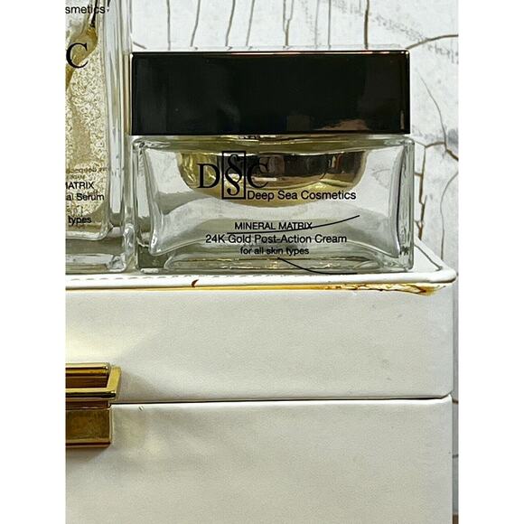 Deep Sea Cosmetics Mineral Matrix 24K Gold Treatment Kit w/Box /PPW - NEW *READ* - Picture 7 of 16